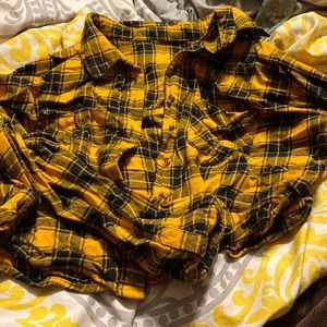 Cropped flannel